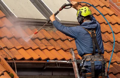 Démoussage et hydrofuge de toiture à Chadurie